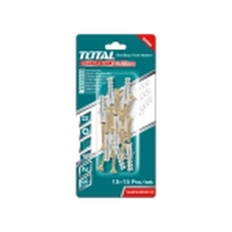BLISTER TORNILLO 4.0x40mm + TACO 6x30mm (15 UDS) - motoscamaralweb.com