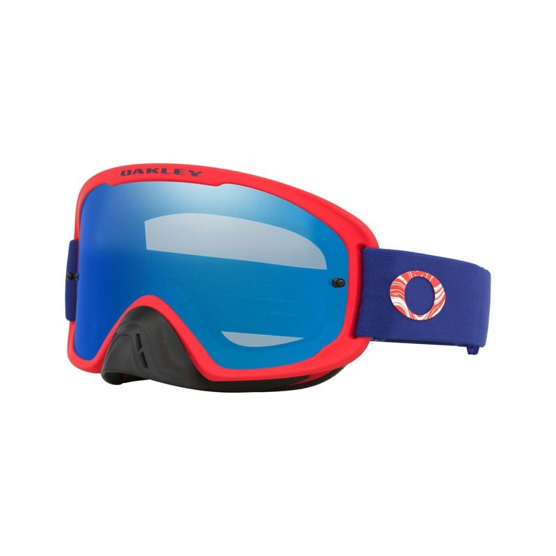 Gafas OAKLEY O-Frame 2.0 Pro MX - Team Red Lente Black Ice Iridium - motoscamaralweb.com