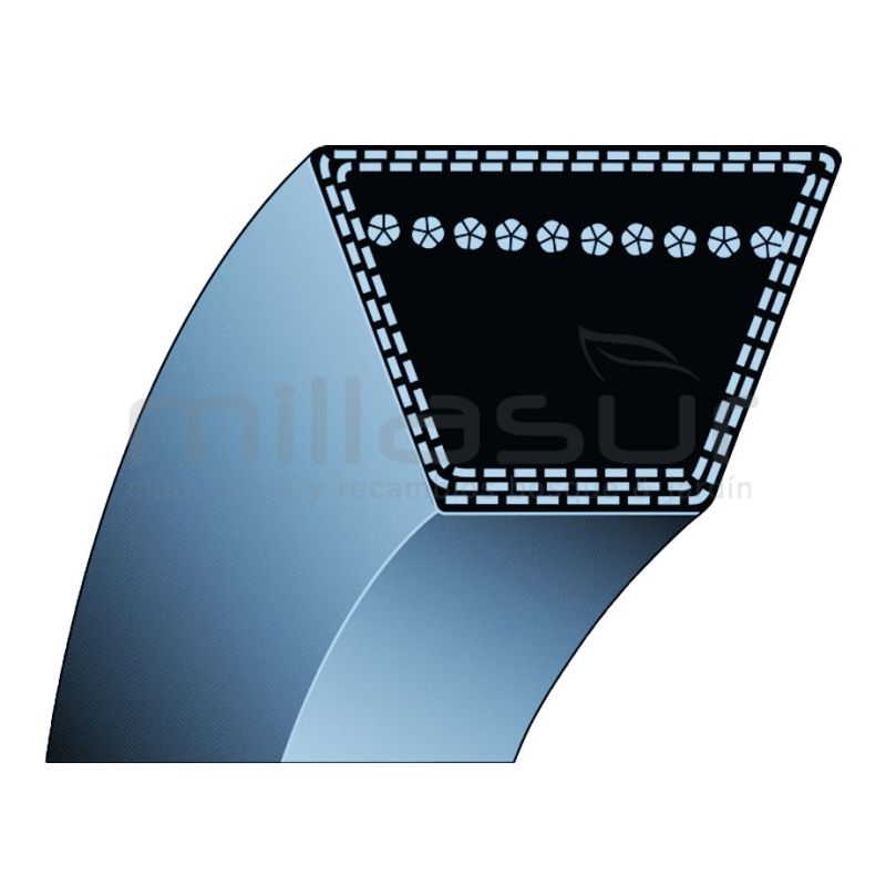 CORREA TRACCIÓN 12.7x2407 ADAPTABLE A HUSQVARNA 602280. 602281. 607281. 8186A29 ... - motoscamaralweb.com