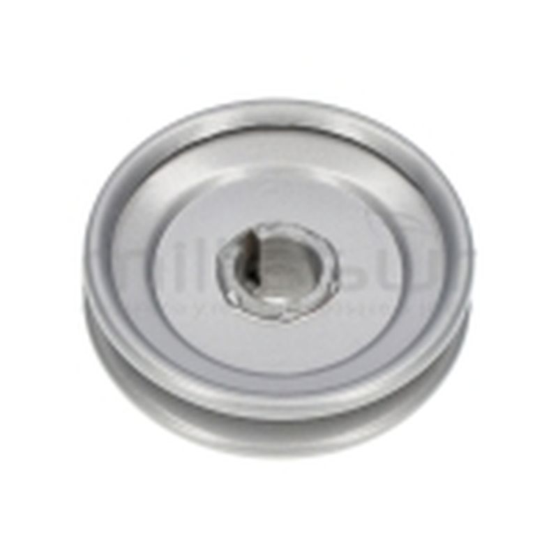 POLEA METALICA TROPEZOIDAL 88.9 X 19 - CHAVETERO 4.8 - motoscamaralweb.com