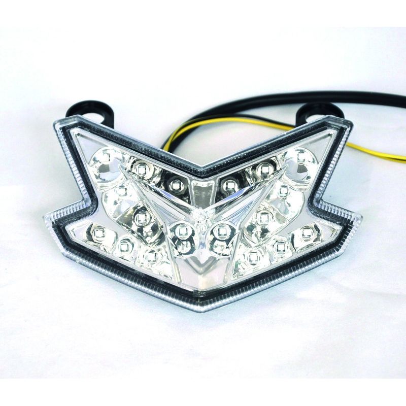 Piloto trasero BIHR LED con intermitentes integrados Kawasaki Z800. ZX636 - motoscamaralweb.com