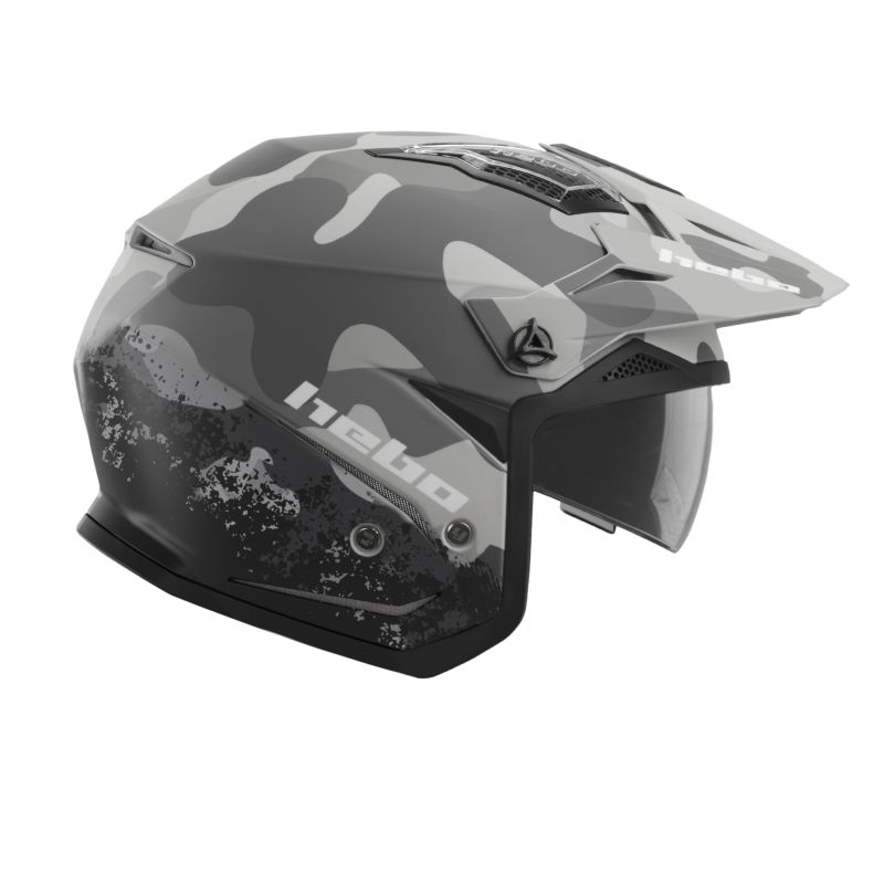 Casco Trial HTR P01 V6 Camo Mate | HTR | Motos Camaral