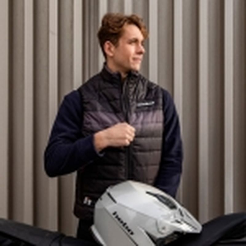 Chaleco Acolchado Paddock Line | HEBO | Motos Camaral