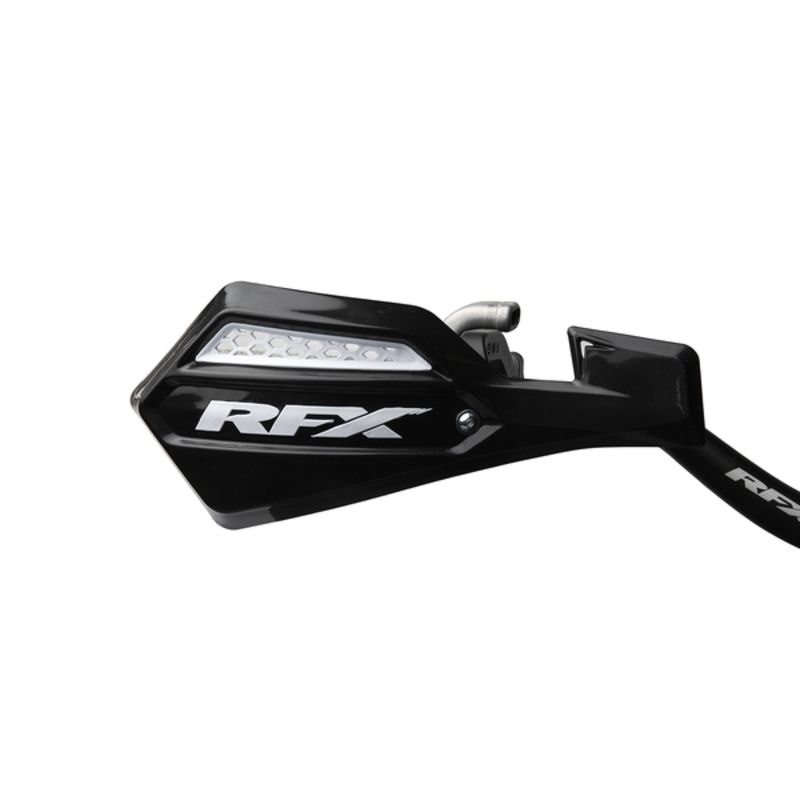 Paramanos RFX Serie 1 (negro/blanco) con kit de montaje incluido - motoscamaralweb.com