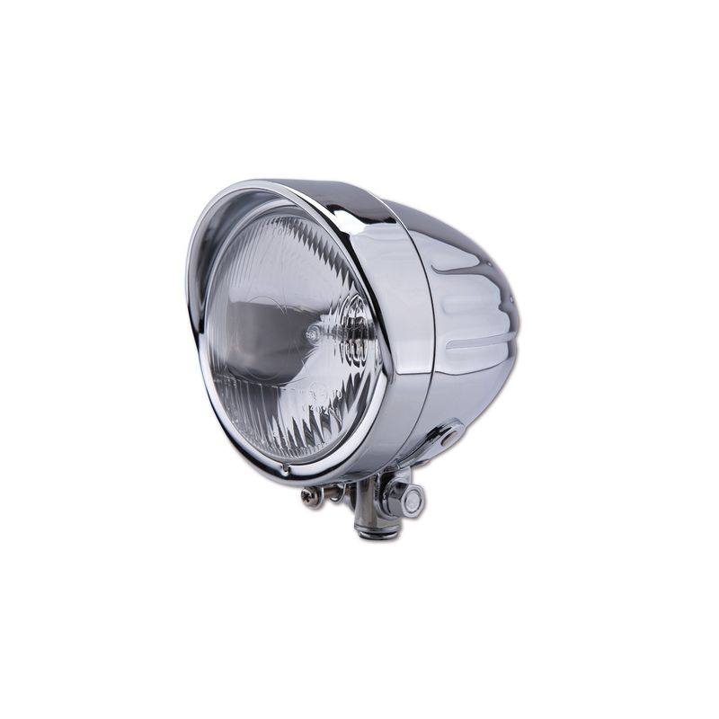 Faro delantero HIGHSIDER smart Indian - 4 1/2 inch - cromado - 1 pieza - motoscamaralweb.com