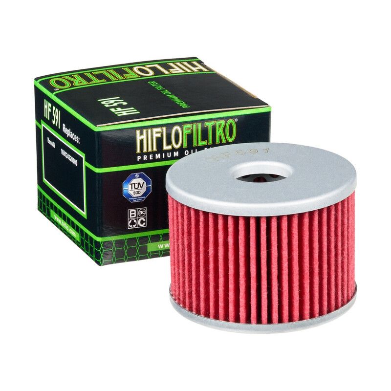 Filtro de aceite HIFLOFILTRO - HF591 - motoscamaralweb.com