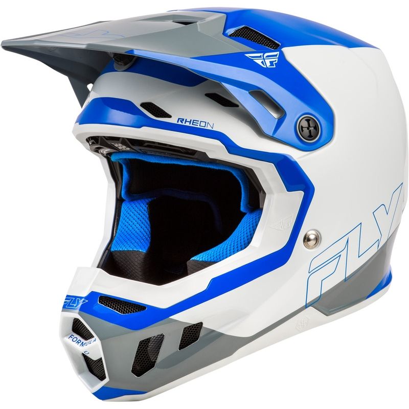 Casco FLY RACING Formula CC Glide - azul/gris - motoscamaralweb.com