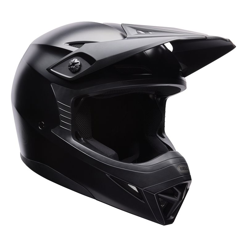 Casco BELL MX-10 Mips - Solid Matte Black - motoscamaralweb.com