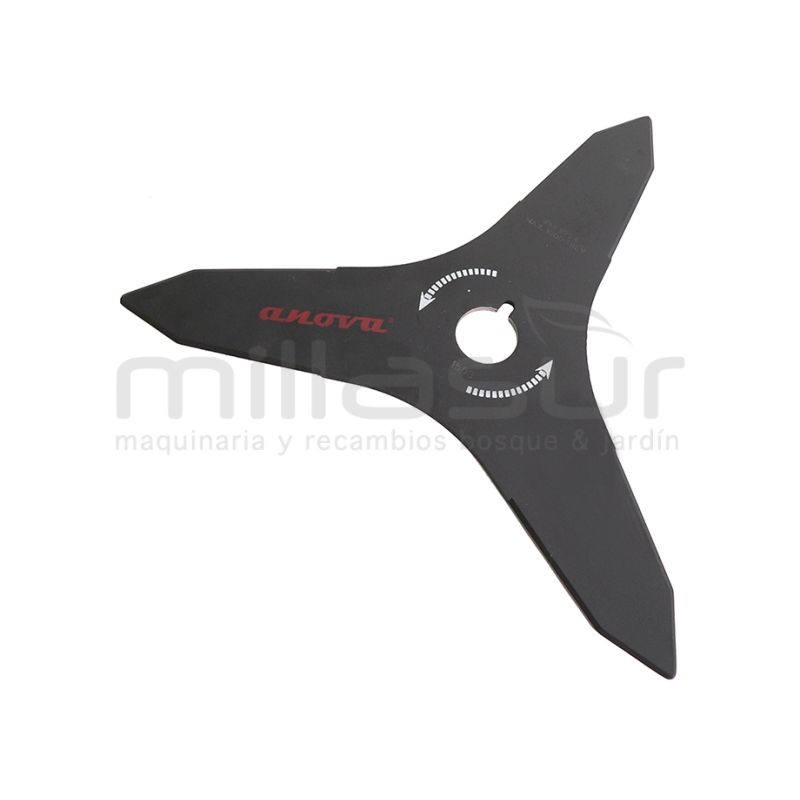 DISCO ANOVA 3 PUNTAS 300x3x25.4 - motoscamaralweb.com