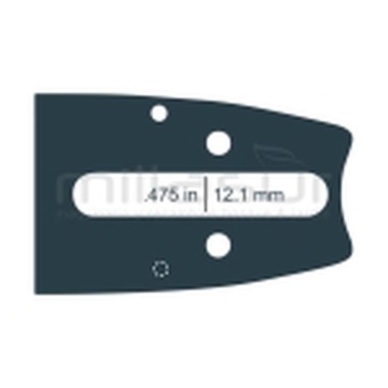 ESPADA ANOVA LAMINADA STIHL 18 - 3/8 - .063 1.6mm - 66E - motoscamaralweb.com