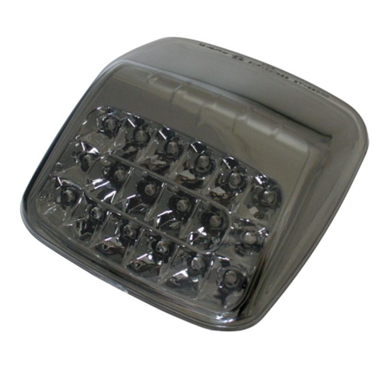 Piloto trasero LED HIGHSIDER smart HD style - cristal ahumado - homologado E - 1 pieza - motoscamaralweb.com