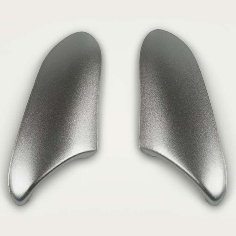 Ventilación lateral ARAI (UG DUCT SIDE COWL VENT-1). ALUMINIUM Plata (Modelos: VIPER/VX-3) - motoscamaralweb.com
