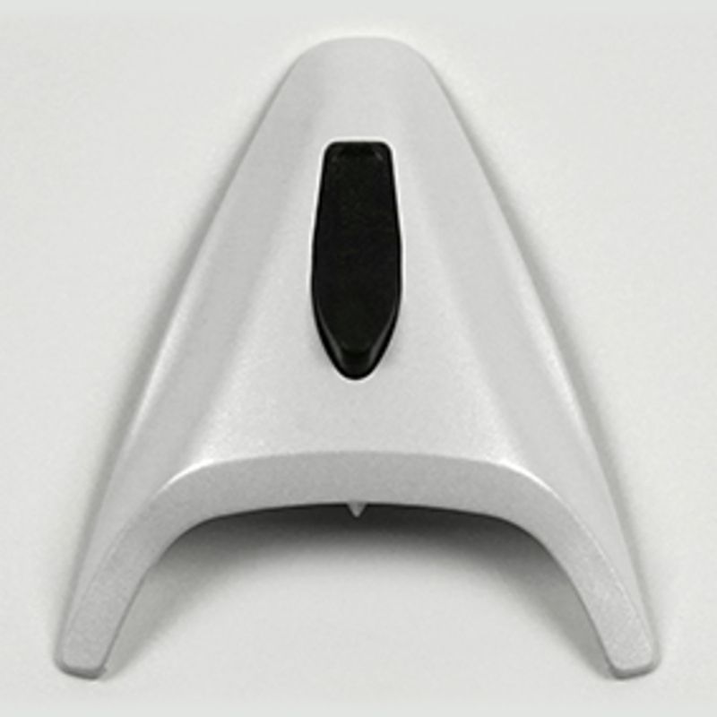 Ventilación frontal Central ARAI (DELTA DUCT-5). Blanco Mate - motoscamaralweb.com