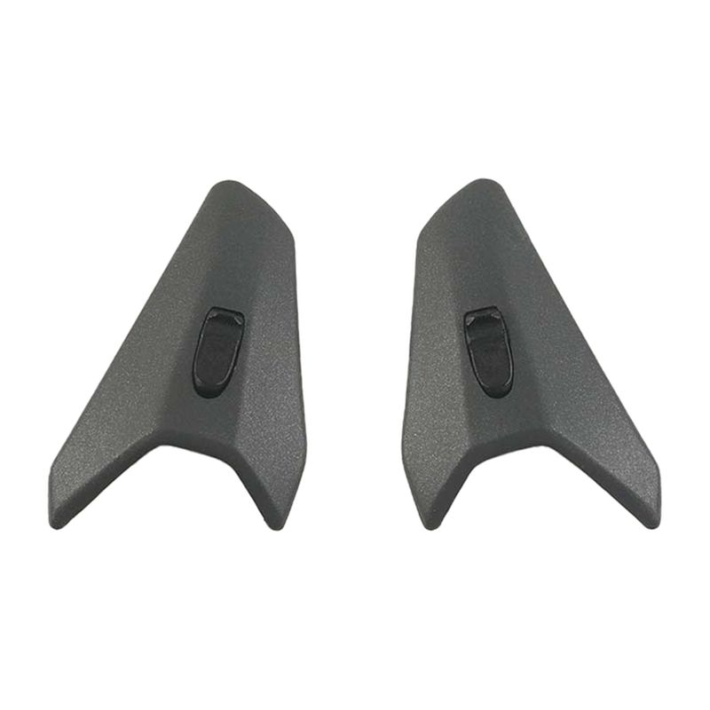 Ventilación frontal ARAI (TDF DUCT-3). METALLIC Gris Mate - motoscamaralweb.com