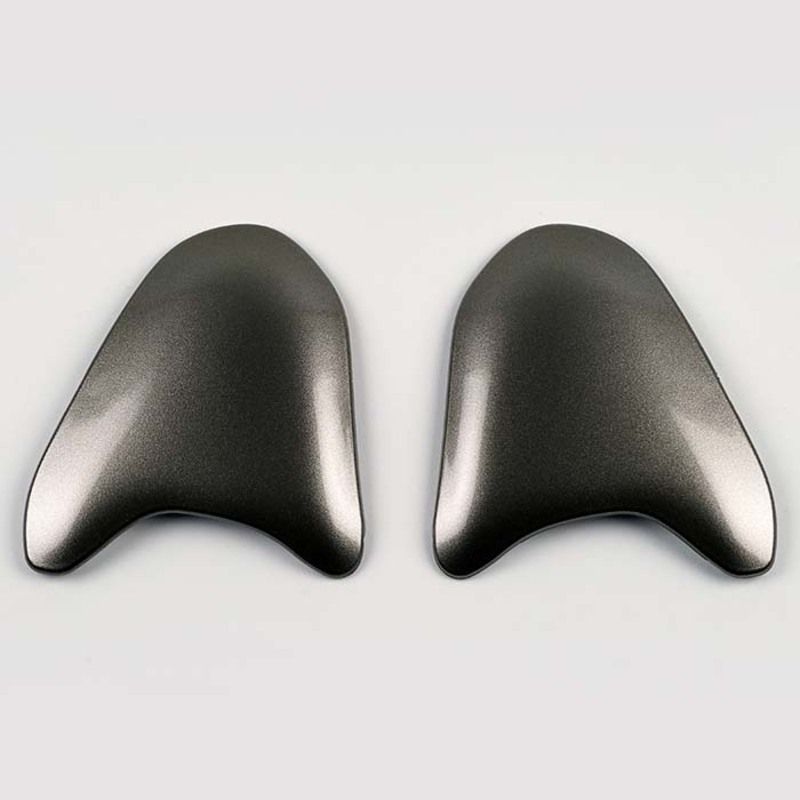 Cubiertas laterales ARAI (Sistema SuperAdSis MZ LRS). LEON Gris (Modelos: X-TEND/RAM) - motoscamaralweb.com