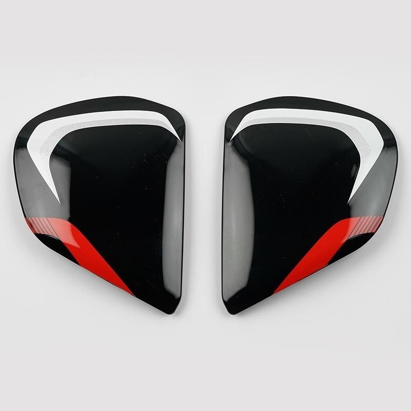 Cubiertas laterales ARAI CARVE Rojo (Modelos: VAS-V) - motoscamaralweb.com