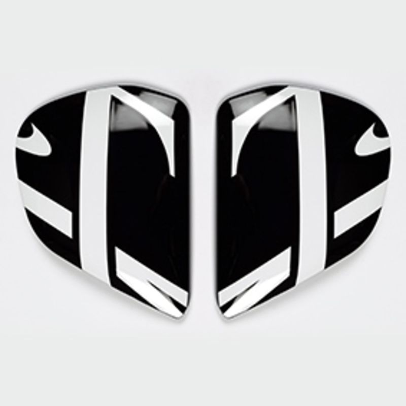 Cubiertas laterales ARAI CLASSIC TT Negro (Compatible sistema VAS-V) - motoscamaralweb.com