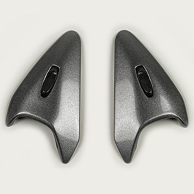 Ventilación frontal ARAI (TDF). PLATINUM Gris (Modelos: SZ-F) - motoscamaralweb.com