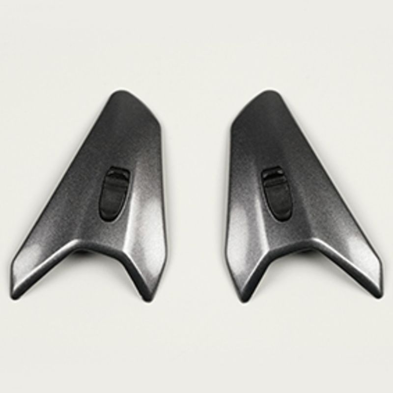 Ventilación frontal ARAI (TDF DUCT-3). PLATINUM Gris - motoscamaralweb.com