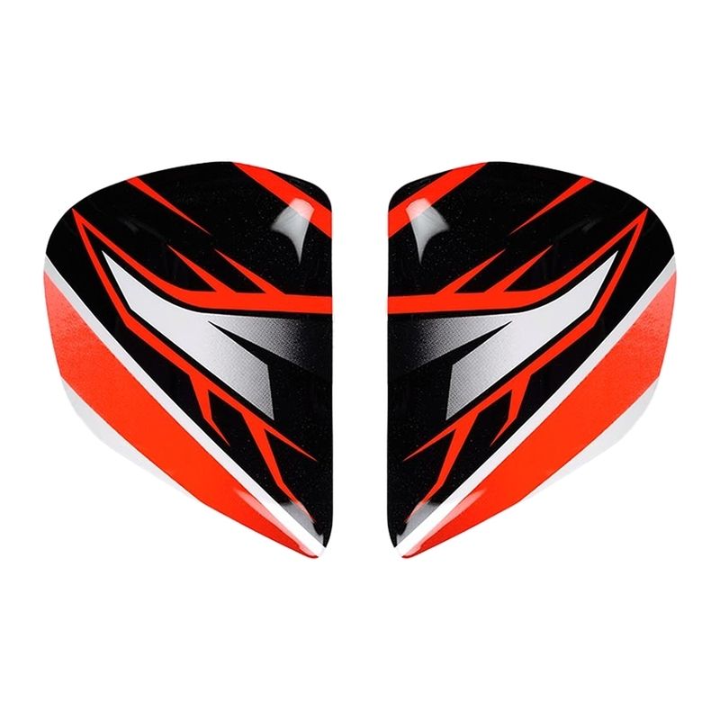 Cubiertas laterales ARAI Rojo (Compatible sistema VAS-V) - motoscamaralweb.com