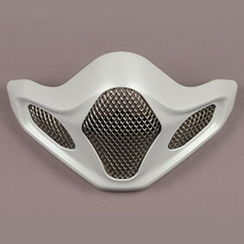 Ventilación mentonera ARAI (Casco MX-V). Blanco Mate - motoscamaralweb.com