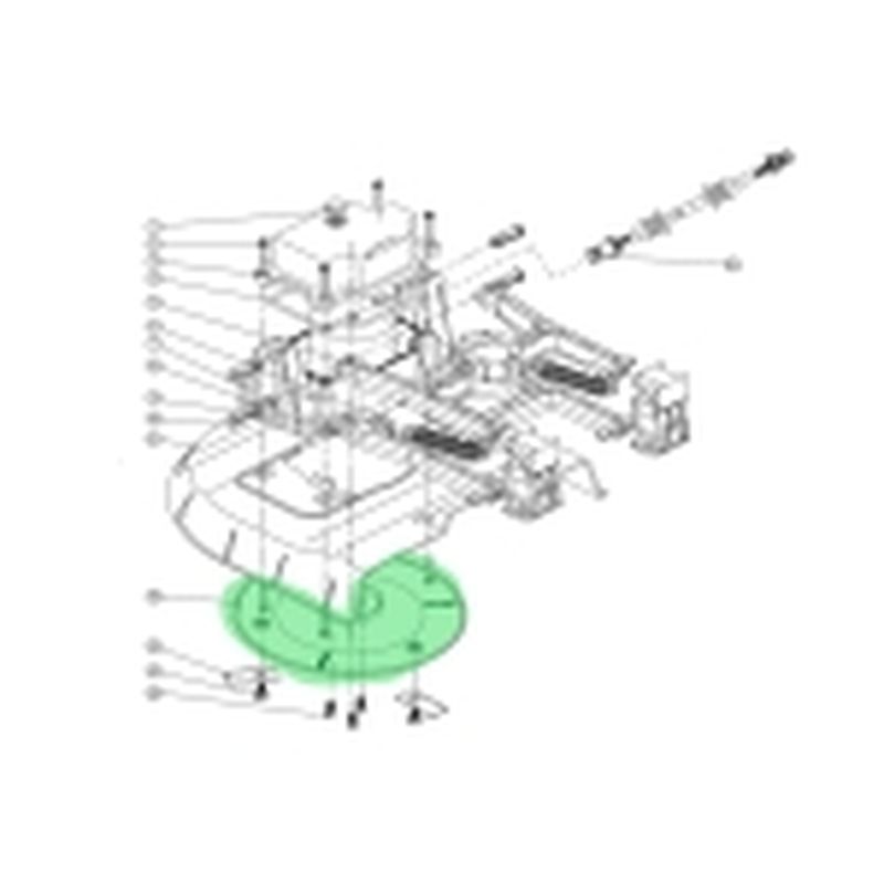 PLATO CORTE ROBOT CORTACÉSPED ANOVA RC500 RC800 - motoscamaralweb.com