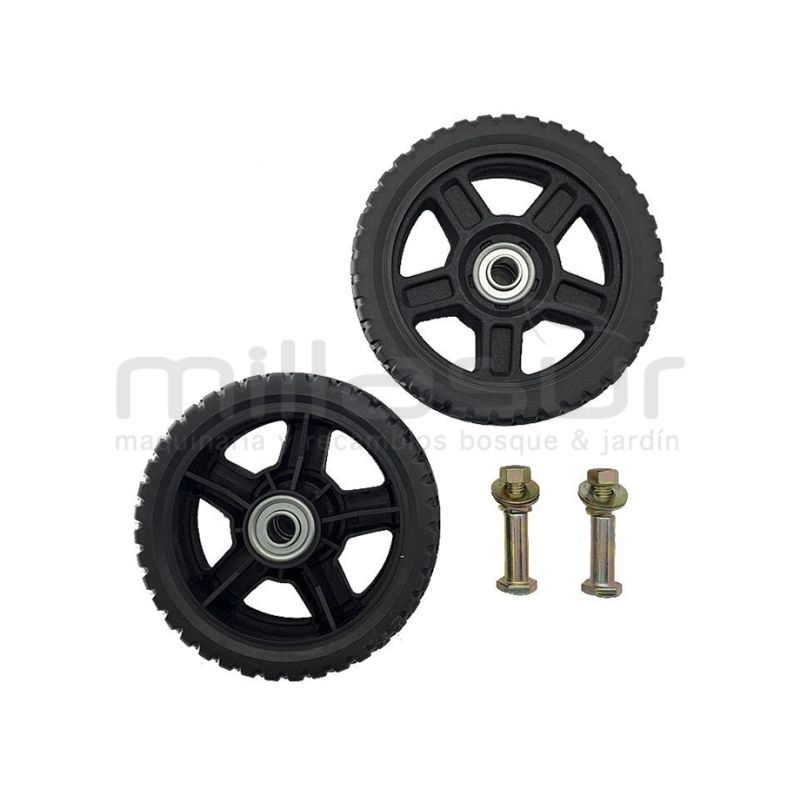 JUEGO DE RUEDAS CORTACESPED 6 - 152mm UNIVERSAL (12.7 MM) - motoscamaralweb.com