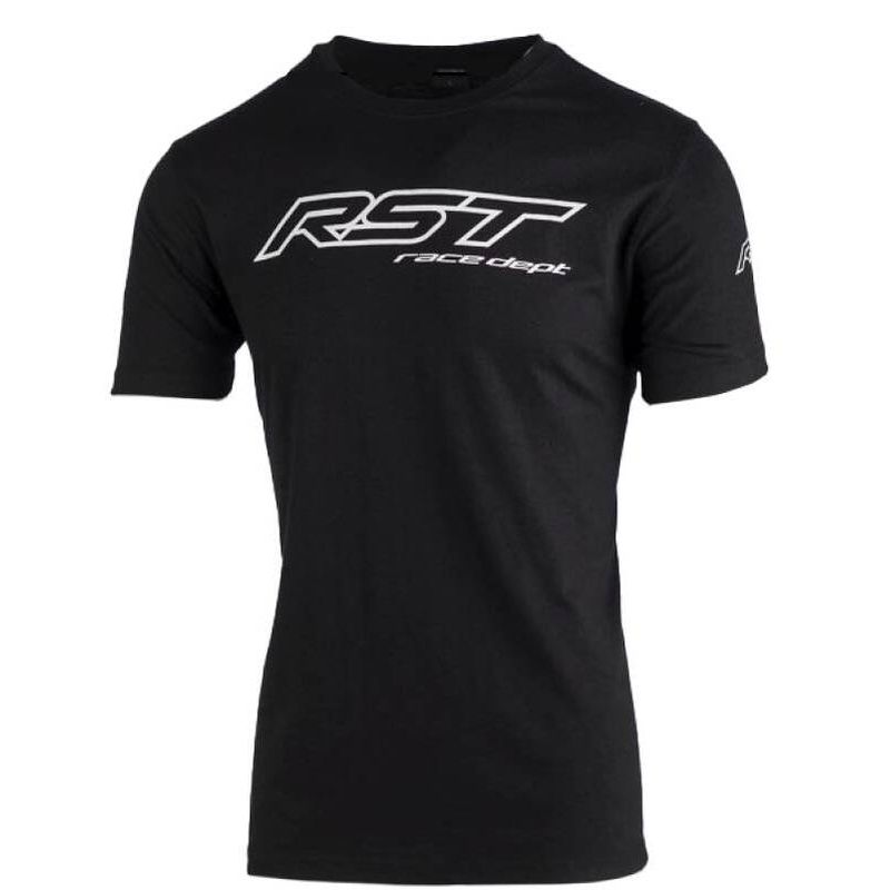 Camiseta Hombre RST Race Dept Logo - Negro - motoscamaralweb.com