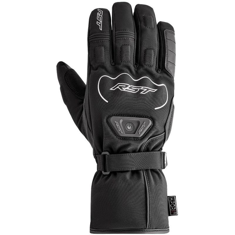 RST Axiom Heated Waterproof Gloves - Black - motoscamaralweb.com