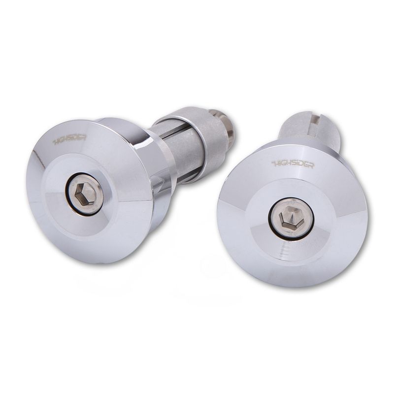Contrapesos HIGHSIDER pro DOT - cromado - motoscamaralweb.com