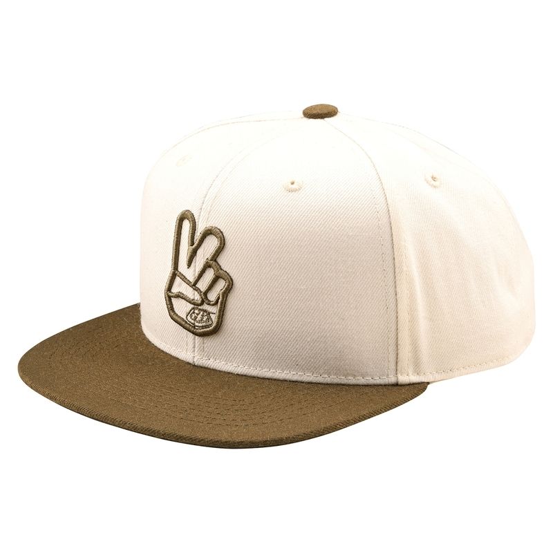 Gorra TROY LEE DESIGNS Flat Bill Snapback Peace - motoscamaralweb.com