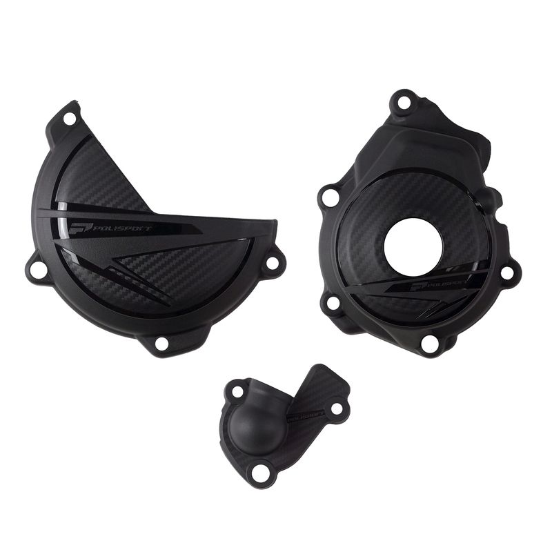 Protector tapa de embrague. encendido y bomba de agua POLISPORT - motoscamaralweb.com