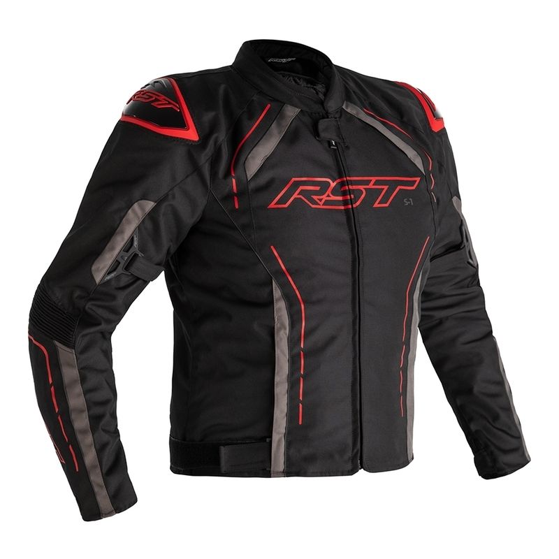 Chaqueta (Textil) RST S-1 Negro/Gris/Rojo. 56 EU/Talla XL - motoscamaralweb.com
