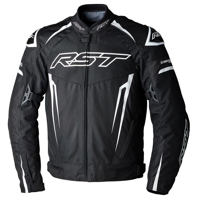 Chaqueta textil RST TracTech Evo 5 CE hombre - Negro / Blanco / Negro - motoscamaralweb.com