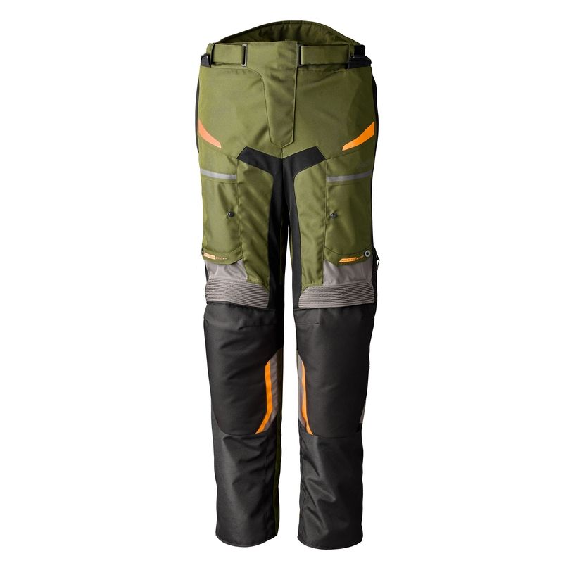 Pantalón textil RST Maverick Evo CE hombre - Caqui/Gris/Naranja - motoscamaralweb.com