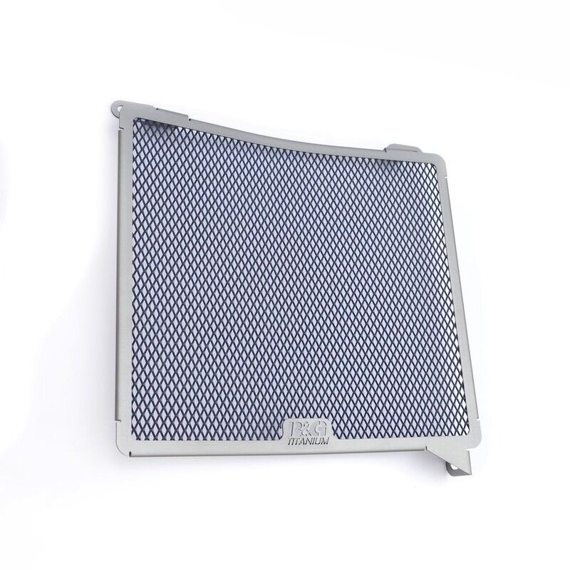 Protector de radiador R&amp;amp;G RACING Pro - titanio - motoscamaralweb.com