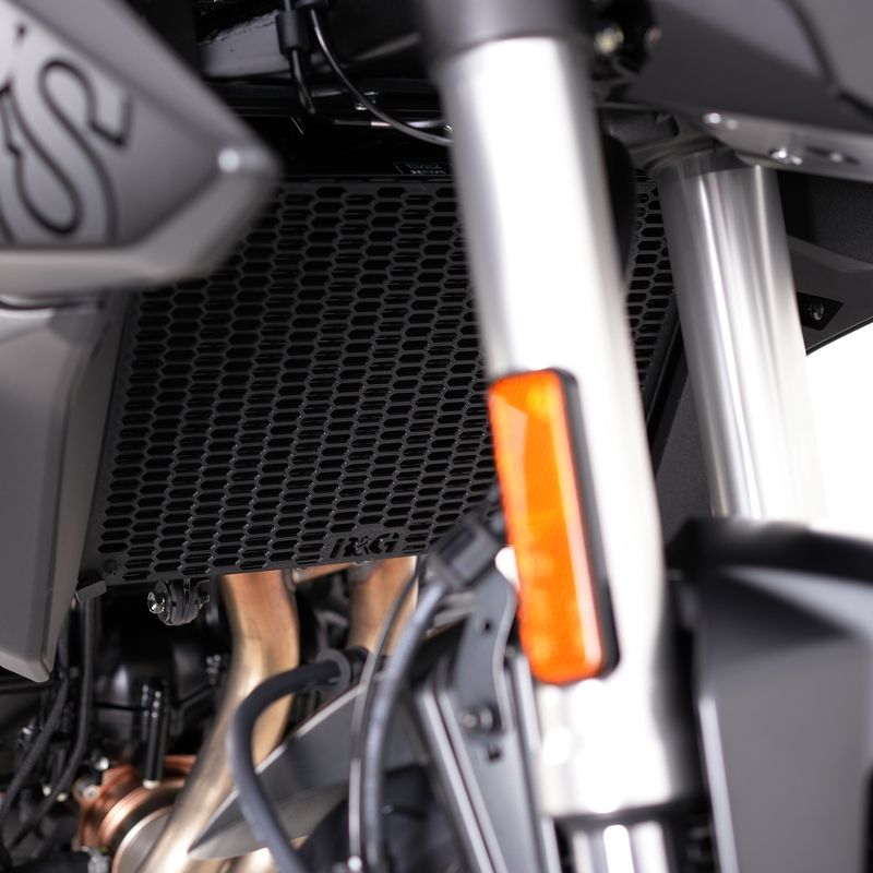 Protector de radiador R&amp;amp;G RACING Pro - negro - motoscamaralweb.com