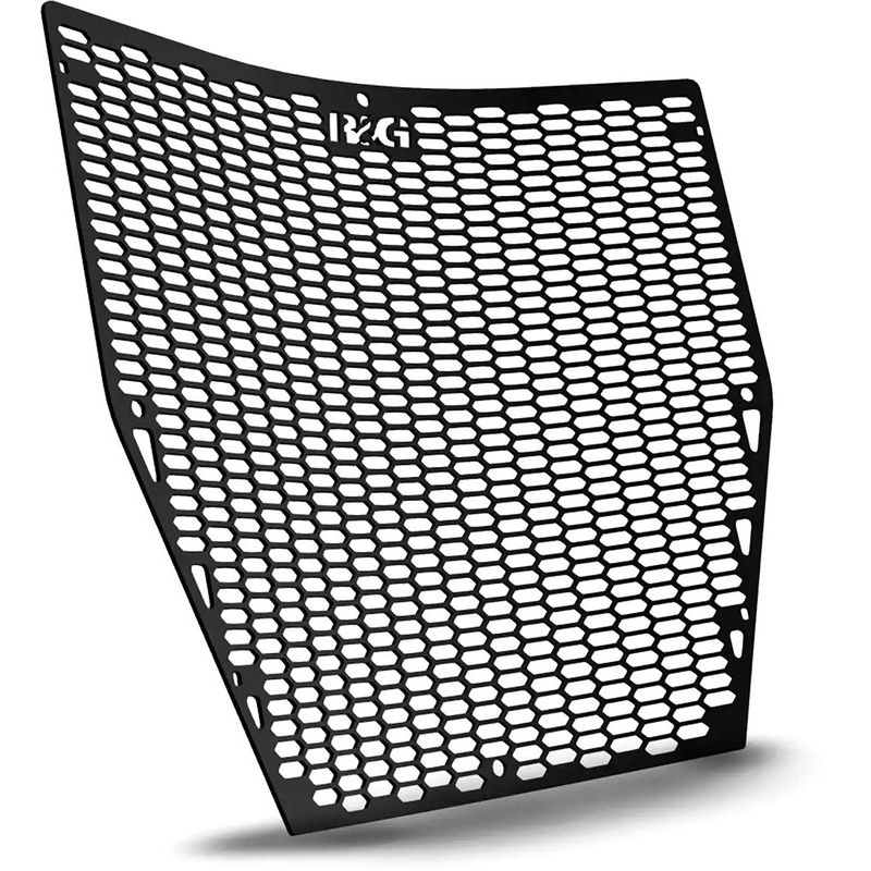 Protector de radiador R&amp;amp;G RACING Pro aluminio - negro - motoscamaralweb.com