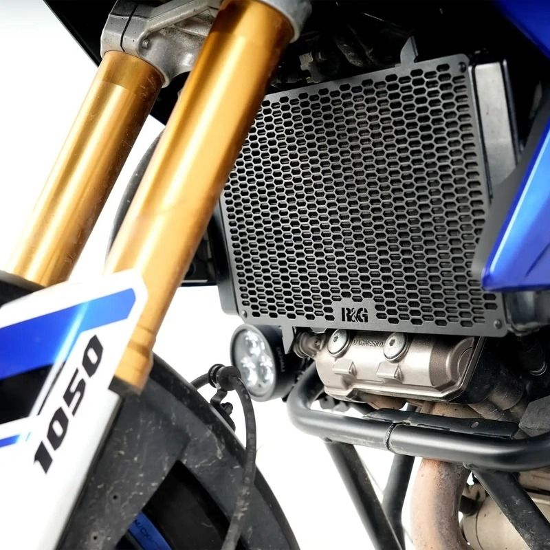Protector de radiador R&amp;amp;G RACING Pro - negro - motoscamaralweb.com
