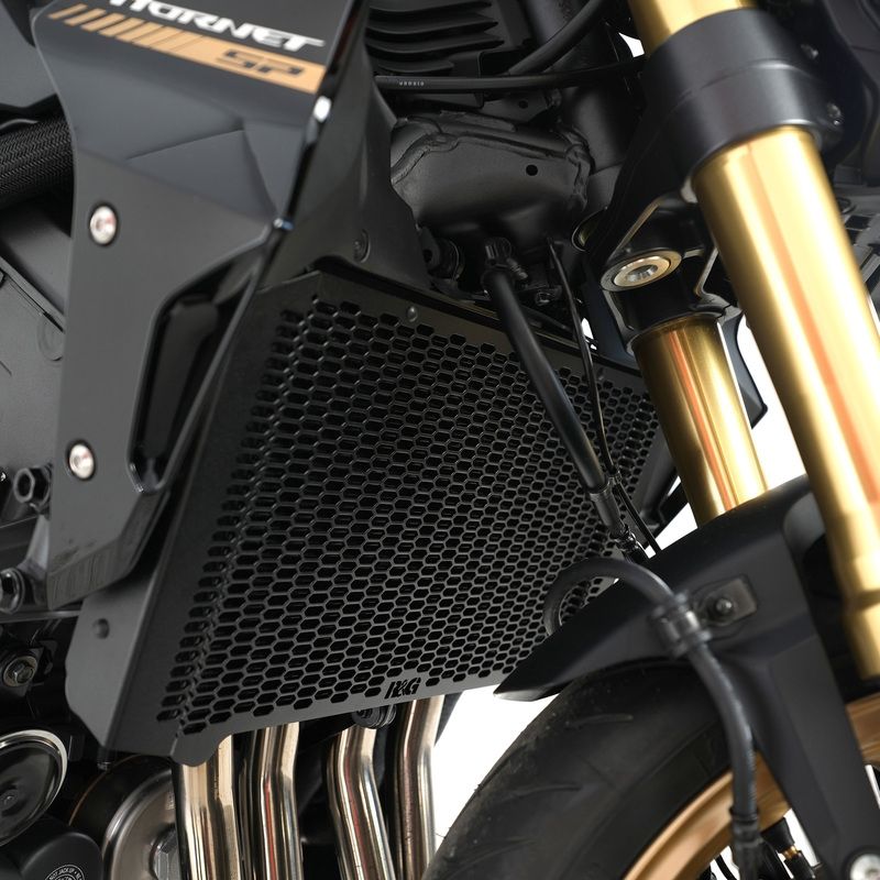 Protector de radiador R&amp;amp;G RACING Pro - negro - motoscamaralweb.com