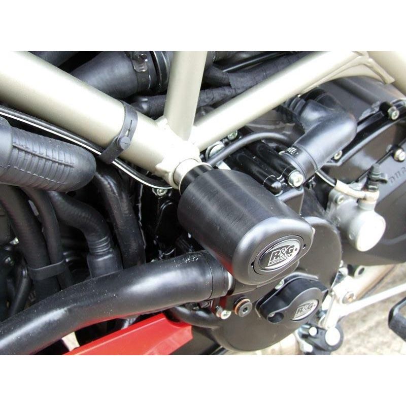 Protectores de carenado R&amp;amp;G RACING Aero - negro - motoscamaralweb.com