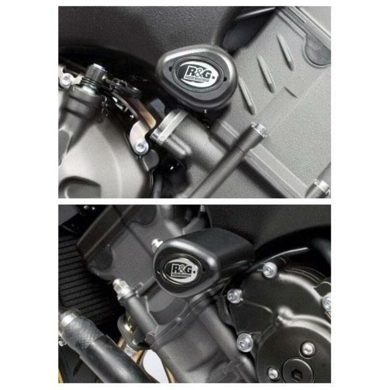 Protectores de carenado R&amp;amp;G RACING Aero - negro - motoscamaralweb.com