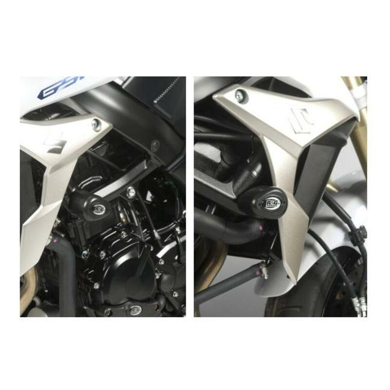 Protectores de carenado R&amp;amp;G RACING Aero - negro - motoscamaralweb.com