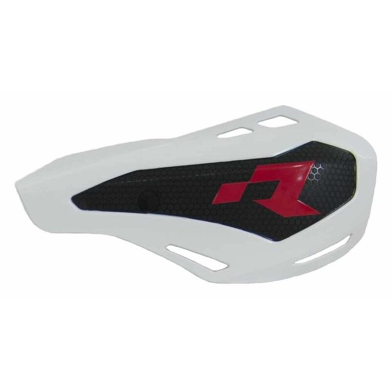 RACETECH HP1 Handguards White - motoscamaralweb.com