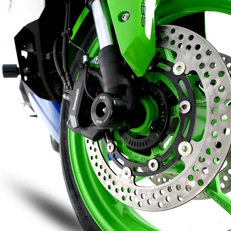Protectores de eje delantero R&amp;amp;G RACING - Negro - motoscamaralweb.com