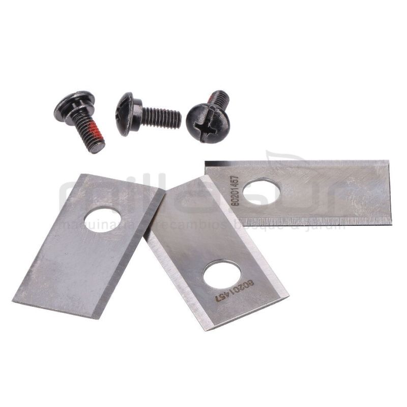 JUEGO DE 3 CUCHILLAS C/TORNILLOS RC500. RC800 -RC2000 (13) - motoscamaralweb.com