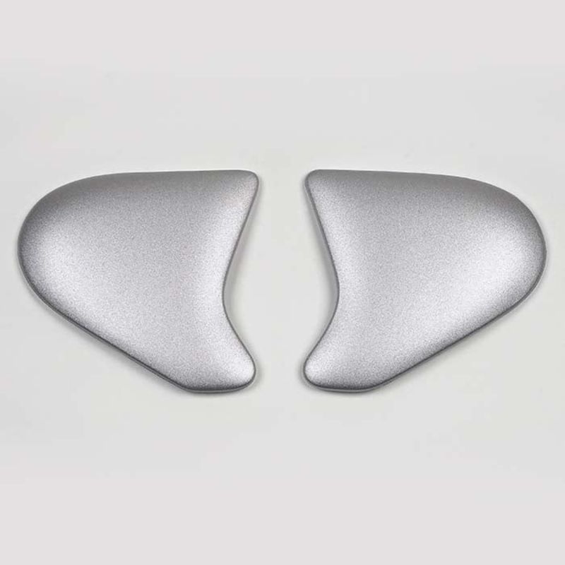 Cubiertas laterales ARAI (Sistema SuperAdSis ZF). Plata Mate (Modelos: SZ-F) - motoscamaralweb.com