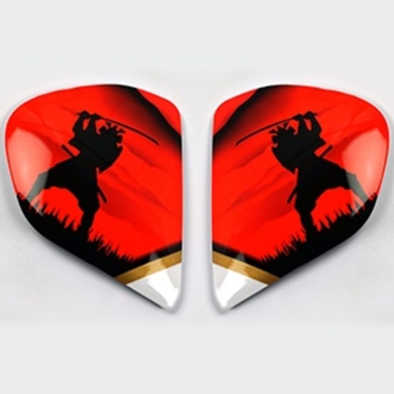 Cubiertas laterales ARAI PEDROSA SPIRIT Azul (Compatible sistema VAS-V) - motoscamaralweb.com