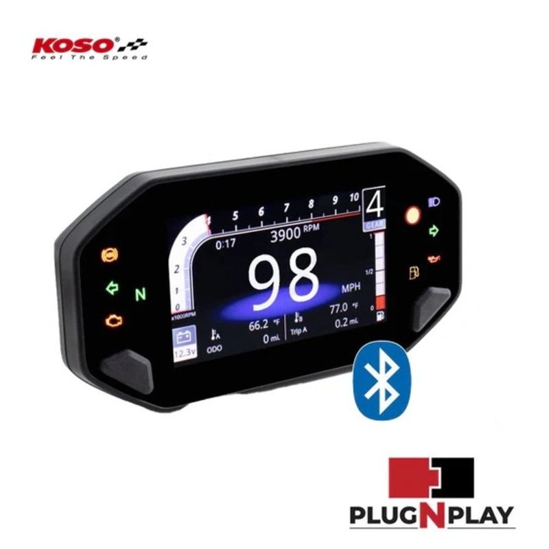 KOSO RX4 Display For Suzuki Hayabusa ® 2008-2020 - motoscamaralweb.com