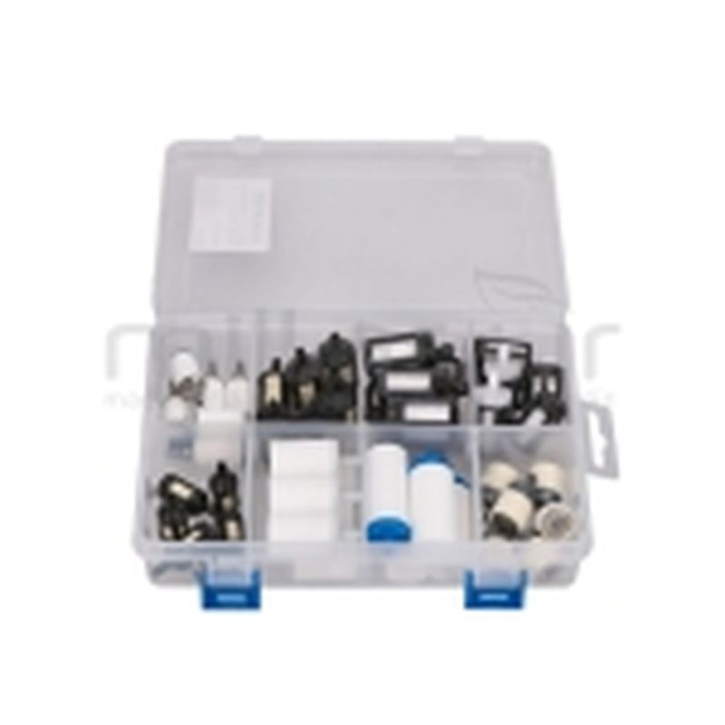 CAJA FILTROS GASOLINA UNIVERSAL ( 46 UDS) - motoscamaralweb.com
